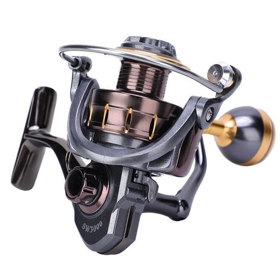 Mini Moulinet De Pêche à La Carpe En Métal Ultra Léger - 5 Kg De Traînée, 9.5 Cm, Pour Eau Douce Et Salée - 1