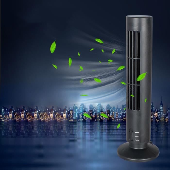 Nouveau Mini USB Portable Refroidissement Climatiseur Purificateur Tour Sans Lame Bureau Ventilateur _sco075