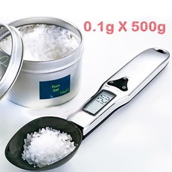 1pc LCD Digital 500g/0.1g Échelle de Poids Cuillère Numérique Mesure Pour Cuisine Laboratoire