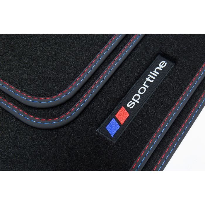 Sportline tapis de sol adapté pour BMW Série 5 F10 F11 Année 2013-01/2017