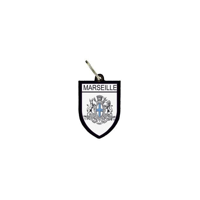Porte cles clefs cle drapeau collection ville blason marseille ville