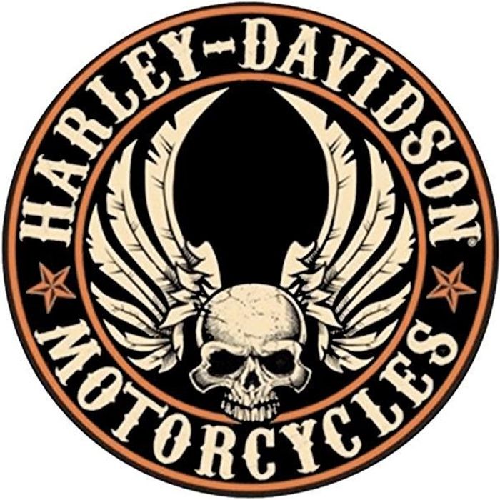 Super FabriqueUn stickers Harley Davidson pour votre moto ou votre casque de moto unique Cliquez ici