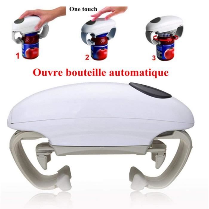 L'ouvre-boîte électrique, L'ouvre-boîte Automatique de à l'Interrupteur Automatique à Une Touche, Le Choix pour Les Chefs(Blanc)