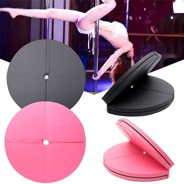 TAPIS DE YOGA ripper Pole Dance Mat Seacutecuriteacute Pliante Gym Mat Yoga Fitness Mats Danse impermeacuteable eacutepaissie Ro577
