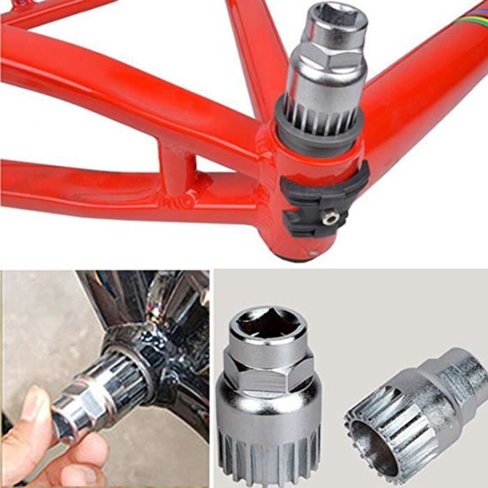 Extracteur De Bras De Pédalier - Outil De Démontage Vélo, Acier Carbone