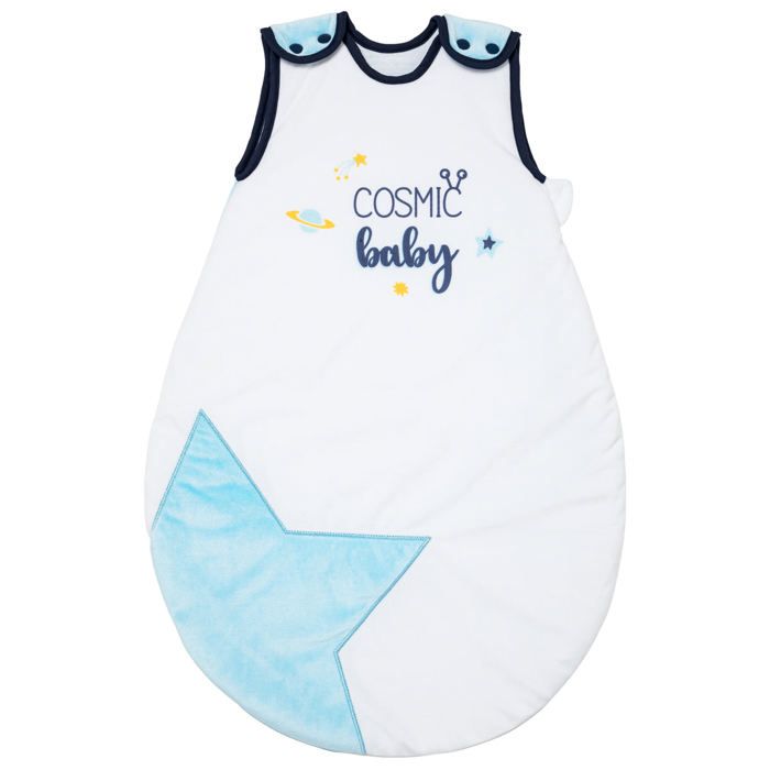 BABYCALIN Gigoteuse COSMIC - Velours/Coton - 65 cm - 0-6 mois