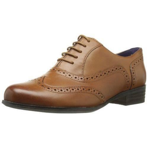 Clarks Hamble Oak, Chaussures de ville femme - Marron (Dark Tan Lea), 37.5 EU (4.5 UK) - 203506744_Dark Tan Lea