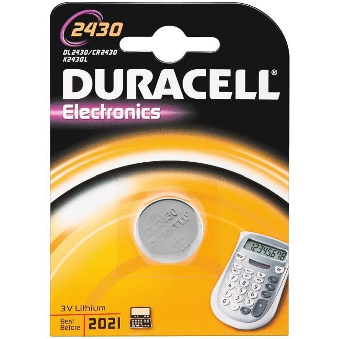PILE CR2430 (DL2430) DURACELL