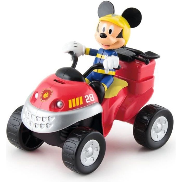 IMC TOYS Quad de pompier Mickey
