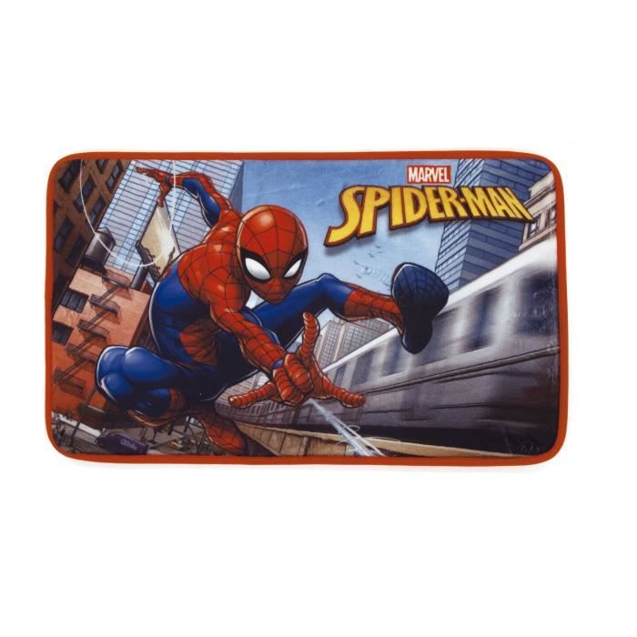 AVENGERS Tapis de Sol Spiderman Pour enfant - 45x75 cm