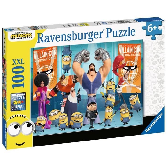 Puzzle 100 p XXL - Gru et les Minions / Minions 2