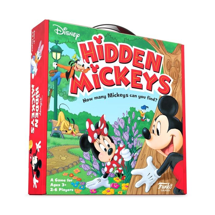 Jeu de société Funko Hidden Mickeys Game Disney Multilingue 28x30x28 cm