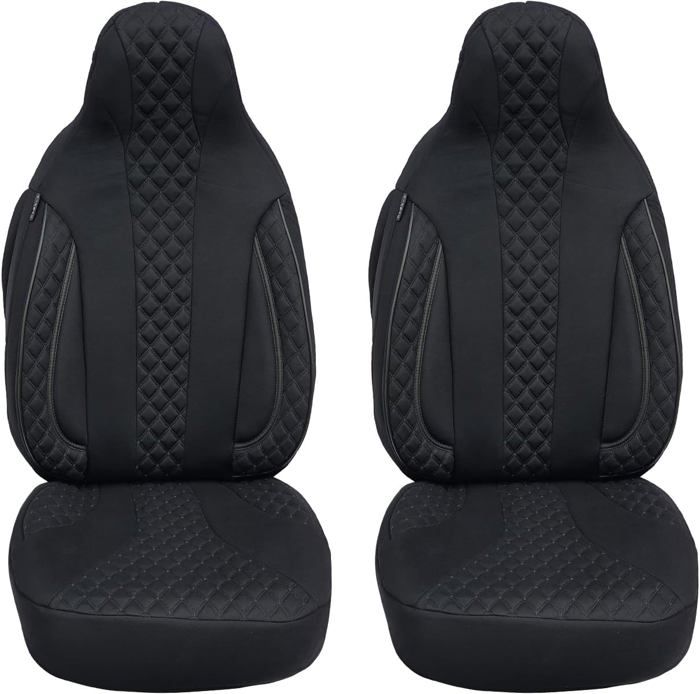 Boutons De Réglage Siège Auto Audi - Lot De 6, Compatible A3, A4, A5, A6, Q3, Q5 (noir, Plastique ABS)