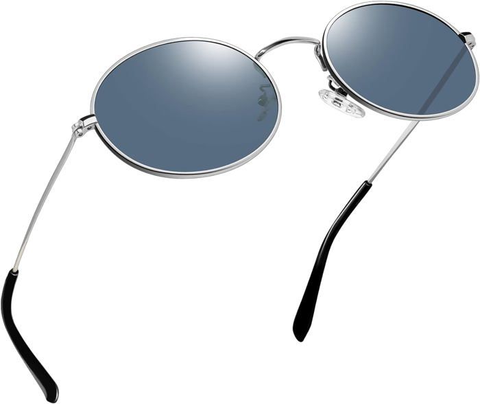 Lunettes De Soleil Rondes Polarisées UV400 - Homme/Femme - Polycarbonate - Modèle 180