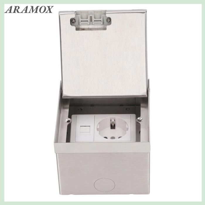 Prise Encastrable Cinch (RCA) Blanche - Pour Connexion Audio Entre Câbles, Compatible Boîtiers Delphi