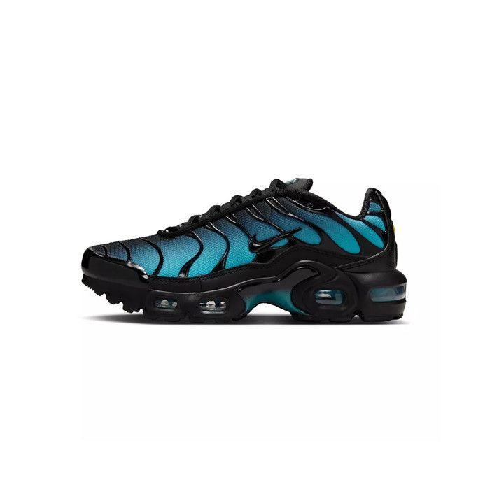 Basket Nike AIR MAX PLUS JUNIOR Noir et Verdeau Cdiscount Chaussures