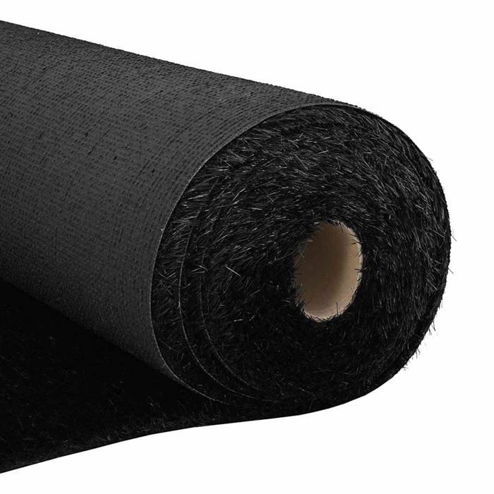 Gazon artificiel - vidaXL - Noir - 500x100 cm - Polypropylène - Hauteur de pile 4 cm - Résistant aux intempéries