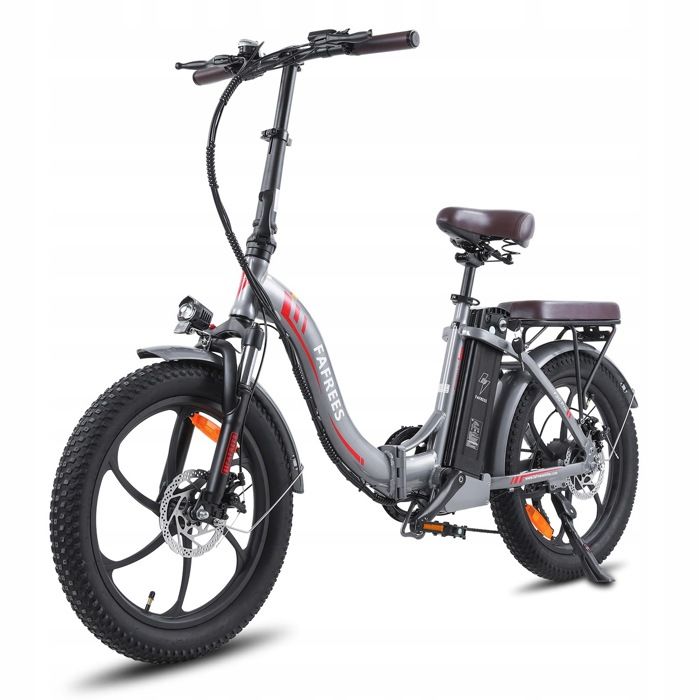 H20 Pro Vélo Électrique Pliable - Autonomie 150 Km, Batterie 48V 23Ah Amovible, Double Moteur 170 Nm, Fat Bike 20'' 7 Vitesses, Double Suspension, Freins à Disque, écran LCD