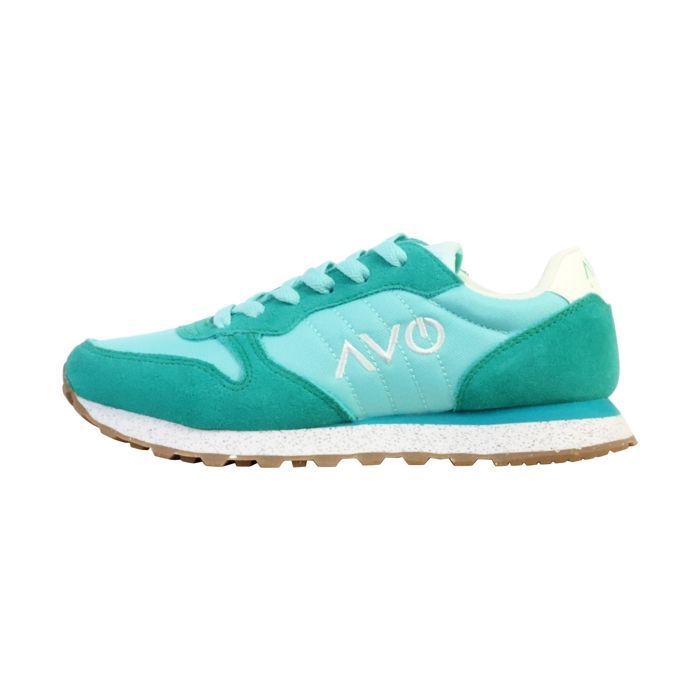 Natural World Baskets - NATURAL WORLD - AVO Menta - Cuir - Basse - Lacets