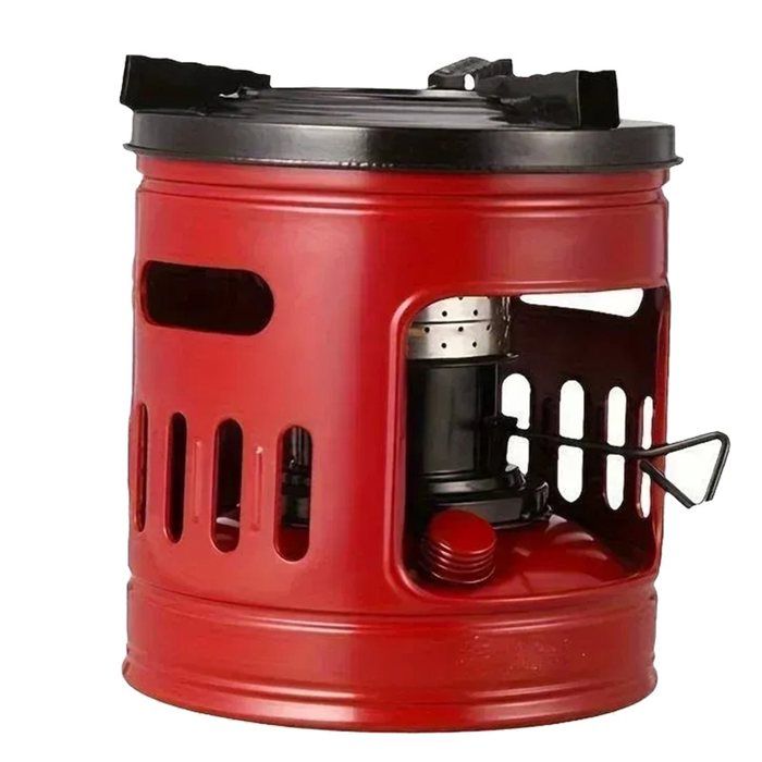Réchaud Portable pour le Camping Résistant au Vent pour la Cuisson et le Chauffage en Extérieur