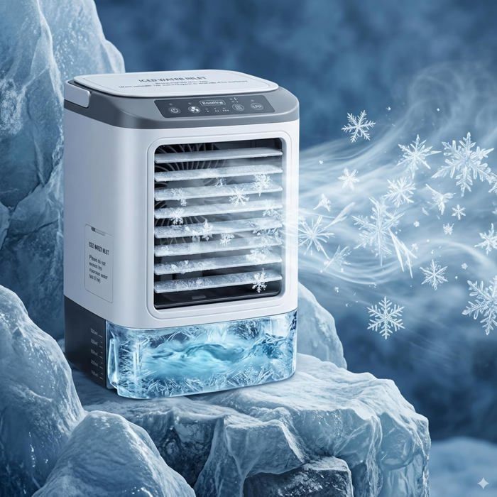 2026 Nouveauté Climatiseur Mobile - 4 Vitesses Climatiseur Mobile sans