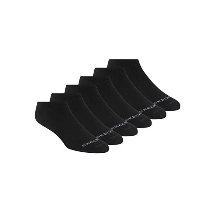 SKECHERS 6PK WMN COTTON Chaussettes femme SKECHERS S116979-BLK M SKECHERS 6PK WMN COTTON Chaussettes femme SKECHERS S116979-BLK M