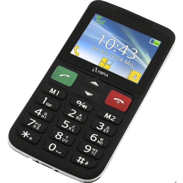 Téléphone fixe OLYMPIA Olympia Mobiltelefon LUX Écran TFT 24 DualSIM MicroSD - vue 2