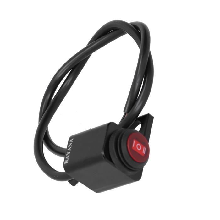 Fydun Kit De Câblage Interrupteur Feu Antibrouillard - Faisceau Complet Avec Relais 40A