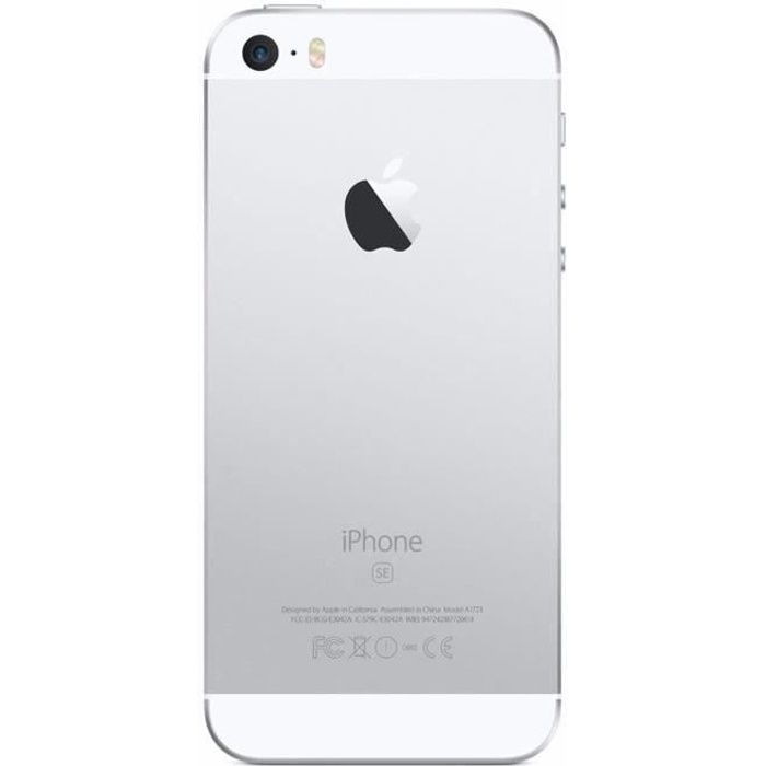 APPLE Iphone SE 128Go Argent - Reconditionné - Excellent état