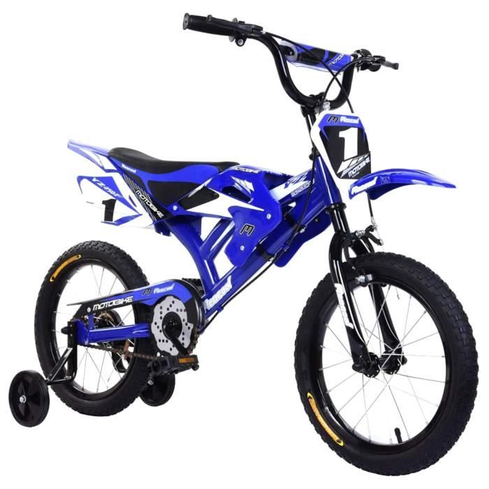 V lo enfant 16 v lo en forme de moto 2 8 ans Bleu