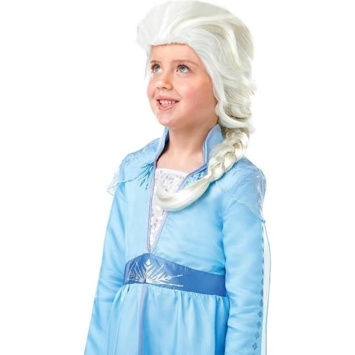 Perruque Elsa La Reine des Neiges - RUBIES - A partir de 3 ans - Beige