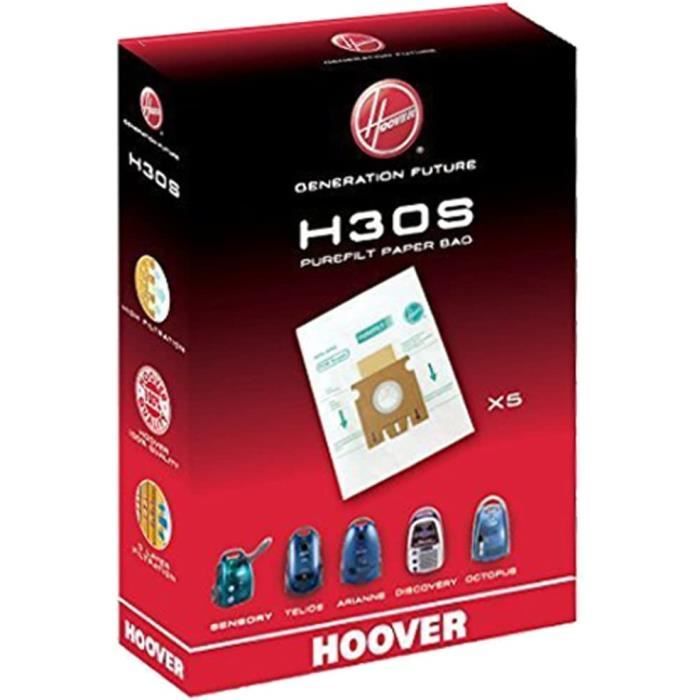 Sacchetti Sostitutivi Per Aspirapolvere Hoover - 5 Pezzi - Compatibili Con Modelli Telios/Arianne E Altri - Foto 2