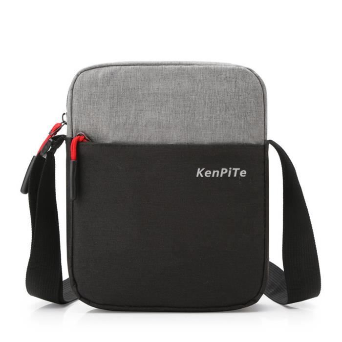 Sacoche Bandoulière Femme Pour Téléphone Portable - Petit Sac Avec Porte-Cartes - Nylon Imperméable - Dimensions 17x9x5 Cm