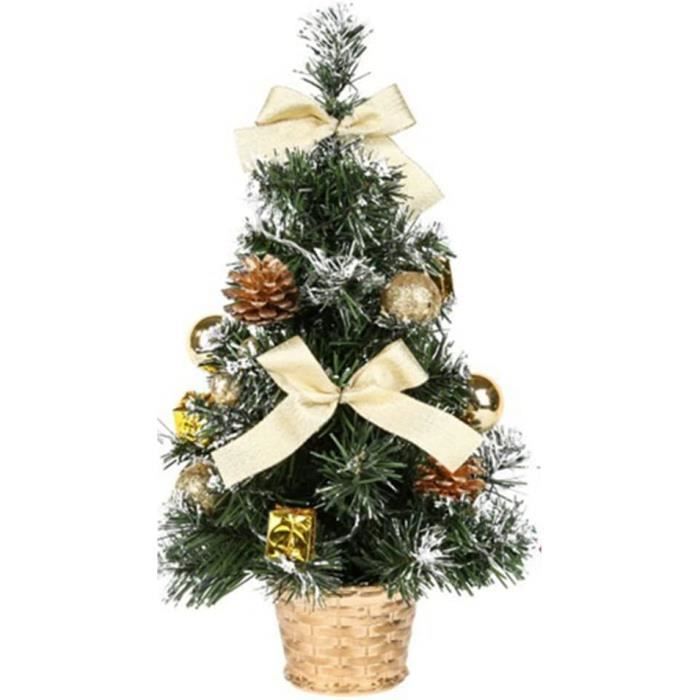 Petit Sapin De Noël Lumineux Avec Lumières Led Pour Décoration De Table