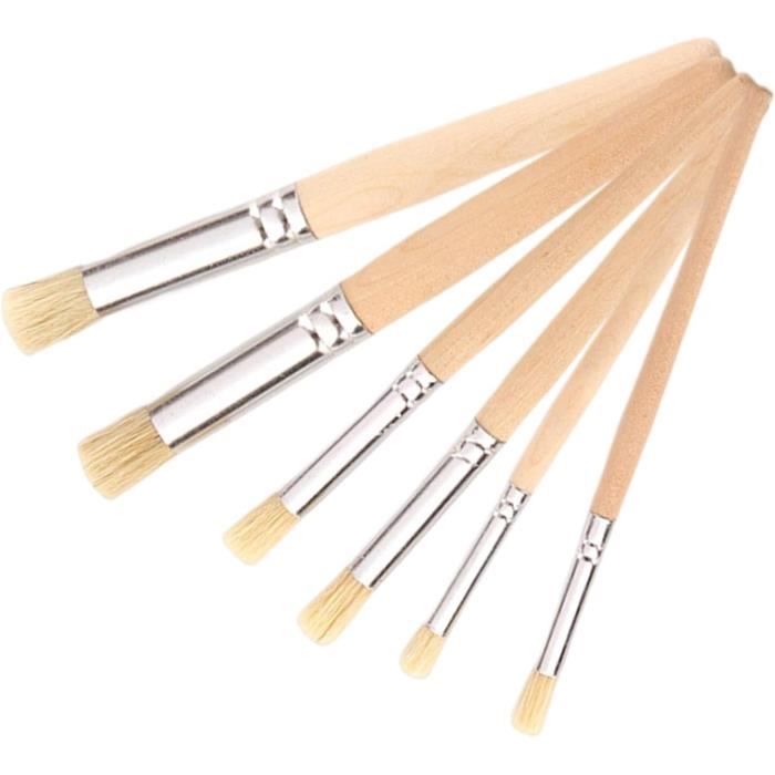 Set De 9 Pinceaux Pour Peinture à L'Huile - Poils Naturels - Boîte MASTERS - Neuf