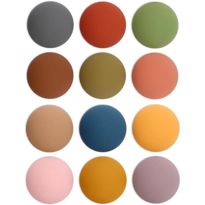 16 Aimants Décoration Arbre De Vie - Pour Frigo Et Tableaux Blancs, Design 3D