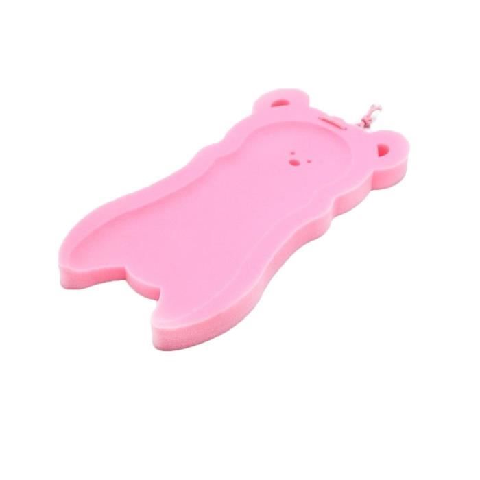 Bebe Bain Eponge Infantile Bain Coussin Confortable Et Antiderapant Tapis De Bain Rose Cdiscount Puericulture Eveil Bebe