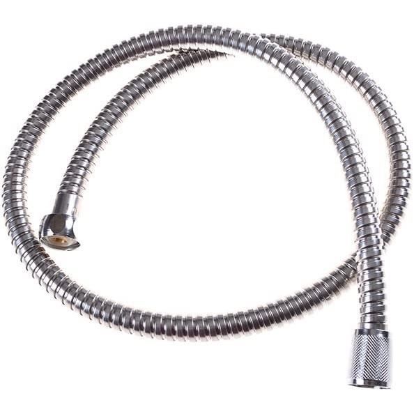 Tuyau De Douche Flexible Tressé Acier Inox - Longueur Réglable 0,1 à 5 M, Universel