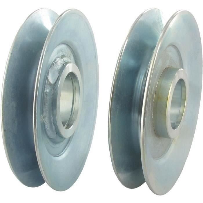 Poulie de plateau gorge en V CASTELGARDEN 125601595/0