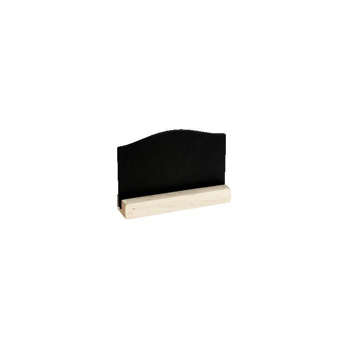 Ardoise Figurine Canard Sur Socle Bois Vernis - Présentoir Magasin Décoration