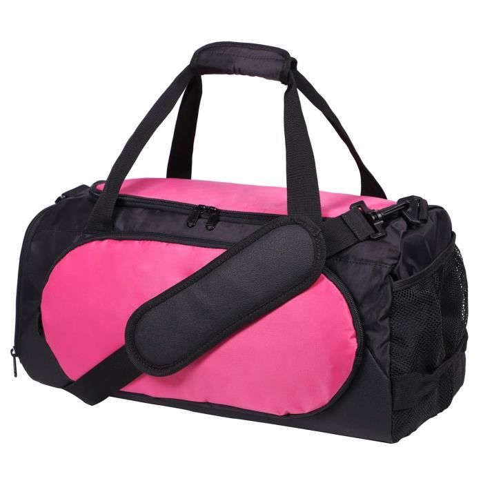 25L,Rose MIER Sac de Sport Sac de Sport pour Hommes et Femmes avec Compartiment de Chaussures 25L,Rose MIER Sac de Sport Sac de Sport pour Hommes et Femmes avec Compartiment de Chaussures