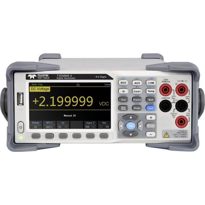 Multimètre de table Teledyne LeCroy T3DMM6-5 numérique écran graphique ...