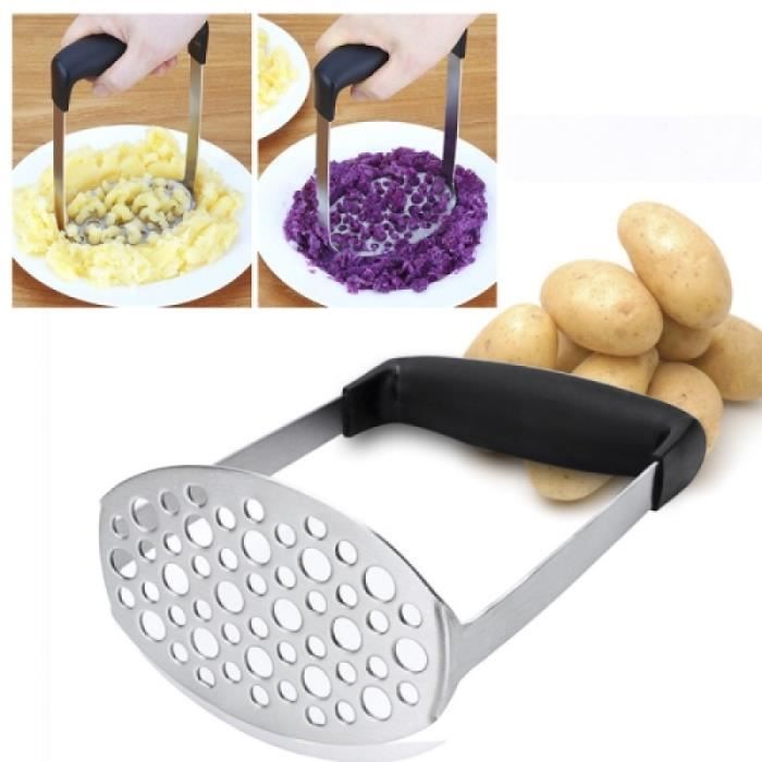 Mixeur Electrique Presse Puree Manuelle Pour Potirons De Citrouille En Acier Inoxydable Avec Poignee Horizontale Large Et Achat Vente Mixeur Electrique Cdiscount