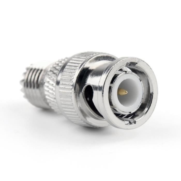 Pieces Detachees De Videosurveillance Bnc Male Mini Uhf Femelle Connecteur Rf Adaptateur Coaxial Achat Vente Pieces Detachees Video Bnc Male Mini Uhf Femelle Cdiscount