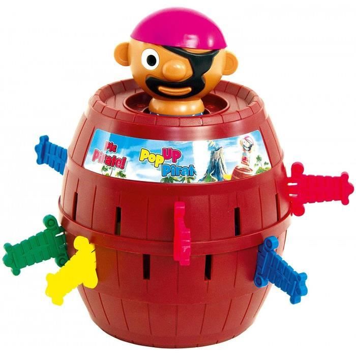 Tomy Pic Pirate Jeux De Societe Pour Enfants T7028a1 Jouet Enfant 4 Ans Jeu Rigolo Pour Groupes Cadeau Anniversaire Ideal Jeux Cdiscount Jeux Jouets