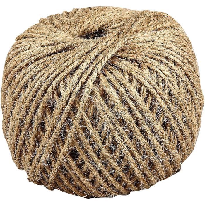 Ficelle de chanvre naturelle de bonne qualité. réf 50342 Cdiscount — free download
