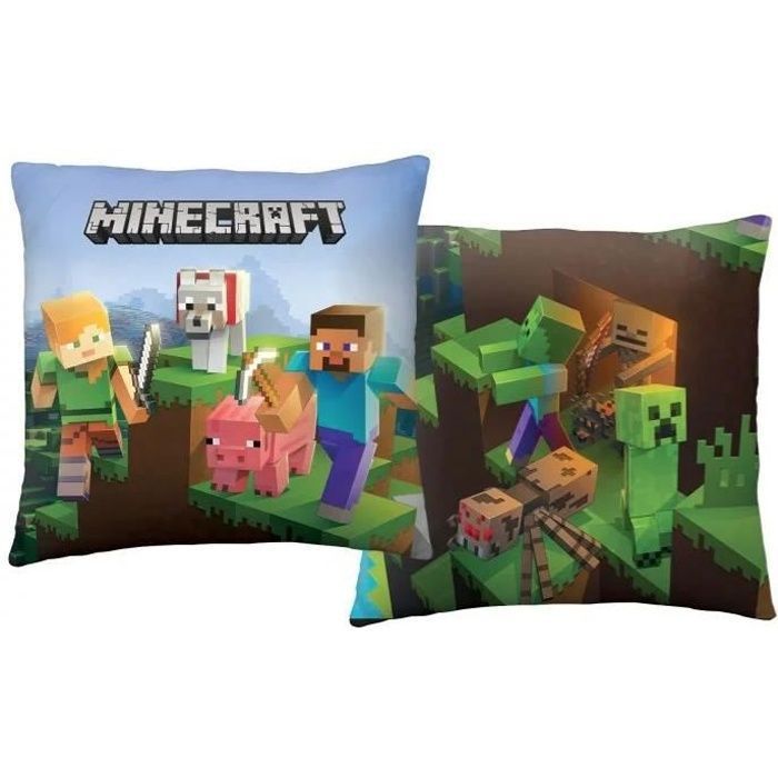 Oreiller Minecraft, Coussin, Coussin chambre d'enfants Minecraft . Nouveau !