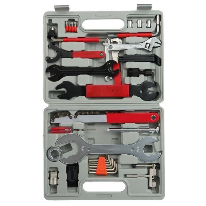 46 Pcs Velo Outil De Reparation Kit Portable Vtt Bricolage Outils A Main Boite De Rangement Cas Bo53396 Prix Pas Cher Cdiscount