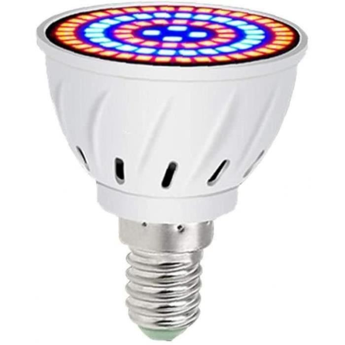 Cultivez Ampoule 60 LED E14 de croissance des plantes horticoles Full