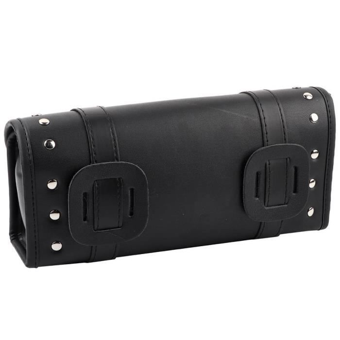 Sac à Outils - E - Universel - Cuir PU - Noir/Brown - Pour Moto - Auto
